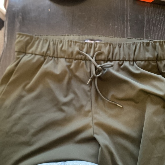 Green work slacks super stretchy and comfy never worn - Picture 3 of 3